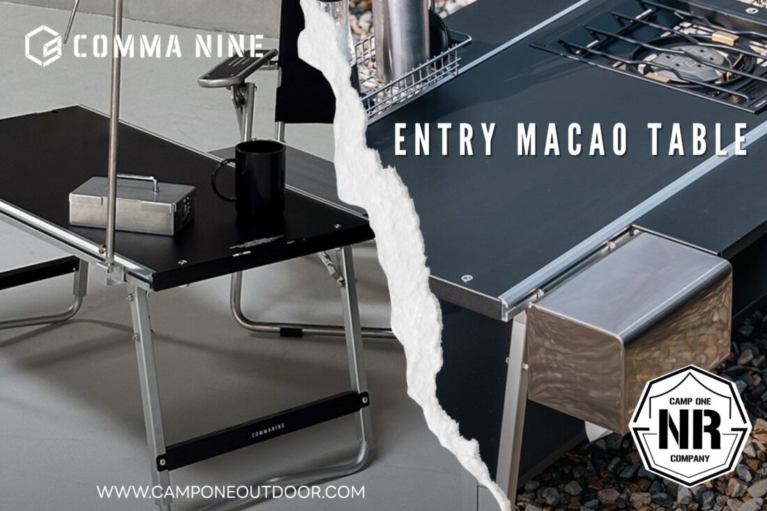 รีวิวจัดเต็ม: Comma9 Entry Macao Table (Basic & IGT) โต๊ะแคมป์ปิ้งที่ดีไซน์เชื่อมต่อในทุกความเป็นไปได้